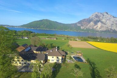 Gemütliches Apartment zur Seeseite im Landhausstil mit Sauna, Balkon,Naturschwimmteich, Panoramablic