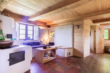 Zuhäusl am Chiemsee - Appartement Getreidekasten im 1. OG, 1 Schlafzimmer, Dusche / WC, 54qm