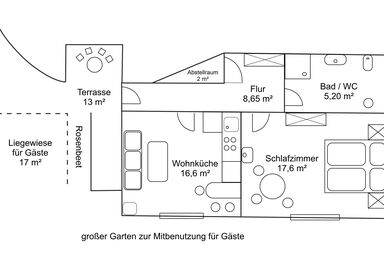 Ferienwohnung/ Appartement Haus am Sommerberg - Ferienwohnung