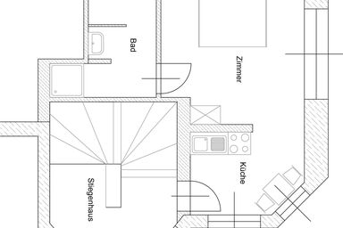 Stockers kleines Dorfhotel - Studio Steirerstub'n - 1 Nacht