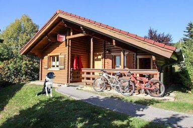 Naturerlebnisdorf Stamsried im Bayerischen Wald.. - STA-24 - Blockhaus mit stilvoller Ausstattung & Terrasse