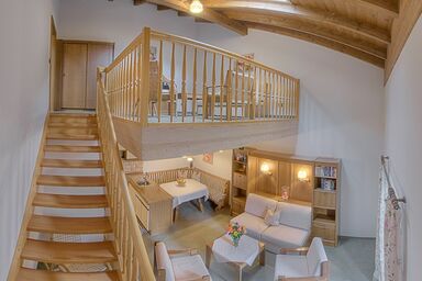 Steidlhof - Chiemgau Karte - Ferienwohnung 3 für 4 Personen auf 2 Etagen, 2 Schlafzimmer, Balkon, 84 m²