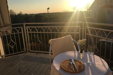 Ferienwohnung Am Hollergraben - Ferienwohnung mit Balkon