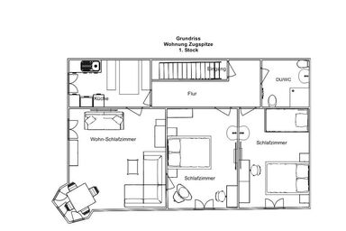 Haus Sandeck - Wohnung Zugspitze