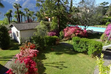 Eco-Casa Paradiso B, Schwimmbad, Garten und wunderschöne Seesicht, ruhig und sonnig Gelegen