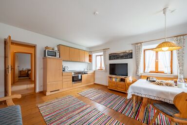 Weissnhof - Ferienwohnung D guat Kammer 50 qm, 1 Schlafzimmer, Wohnschlafraum, bis 4 Personen