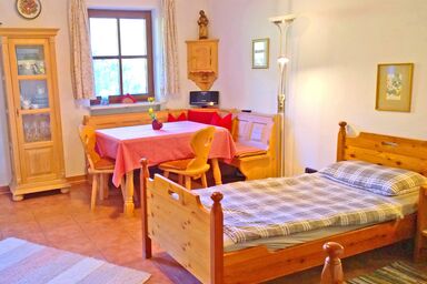 Gschwendtnerhof App9 Hoffmann - Ferienwohnung 29 qm Wohn-/Schlafraum kombiniert und Terrasse, App. 9