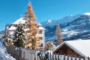 Glischura B&B, Cumbel - Zweibettzimmer Ringelspitz