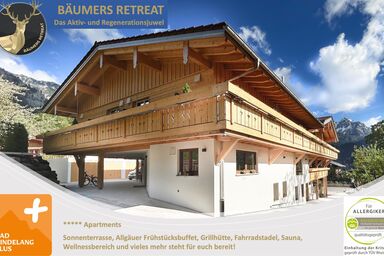 Bäumers Retreat - Das Aktiv- & Regenerationsjuwel - Ferienwohnung Steinbock