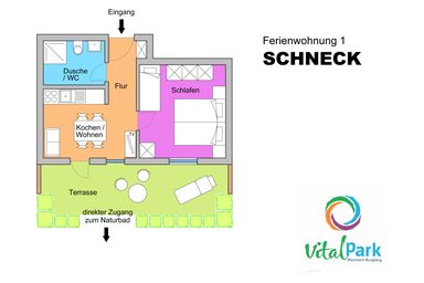 Vitalpark Blaichach Burgberg - Appartement 1 Schneck