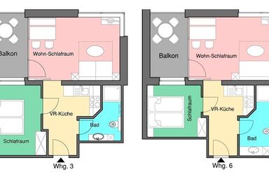 Ferienwohnungen & Bungalows am Faaker See Kargl - STAMMHAUS: App. 3, 6