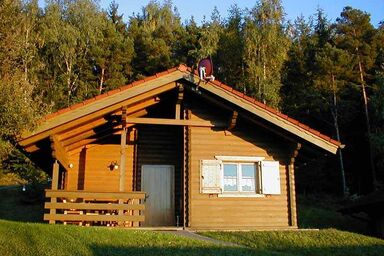 Naturerlebnisdorf Stamsried im Bayerischen Wald - STA-06 - Ferienhaus für 5 Personen mit überdachter Terrasse