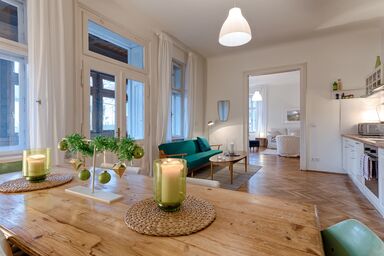 Ferienwohnungen Landhaus Blauer Spatz - Deluxe Apartment Top 1 mit zwei Schlafzimmern