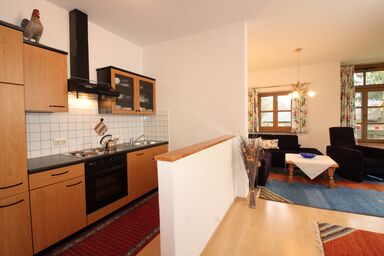 Landhaus Kramer - Ferienwohnung 2, 67qm, Sonntagshorn Balk., Kochnische, 2 Schlafz., Wohnz., WLAN