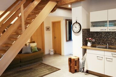 Altes Tradenlehen - Wohnung Steinbock, 3 bis 6 Pers., 98 qm, 3 Schlafzimmer, Balkon, separater Eingang