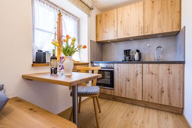 Landhaus Heisenbauer - Ferienwohnung im Bauernhaus- 2 Personen, 30qm, Balkon mit Bergblick