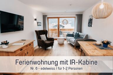 Ferienwohnungen Scholl - Wohnung 6 - edelweiss - 1 Schlafzimmer - 50 qm