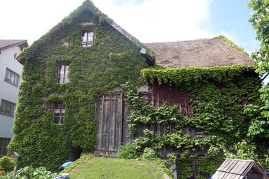 Das schiefe Haus von Oberschan