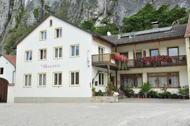 Pension Holzapfel - Doppelzimmer mit Terrasse, 16qm