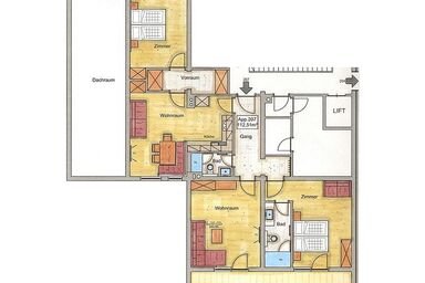 Staffnerhof Ferienwohnungen - Familie Hechl - 4-Zimmer FeWo für 5 Personen (Nr. 207)