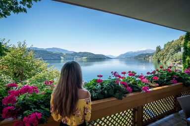 Seefels Appartements direkt am See - Ferienwohnung mit Traumausblick