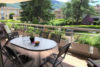 Ferienwohnung in bester Lage in Ascona, nur wenige Schritten von der Seepromenade entfernt