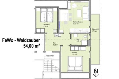 Haus Bergahorn - Waldzauber - ideal für den ersten Urlaub mit Baby