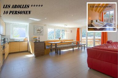 Chalet Les Arolles - 10-Bettwohnung