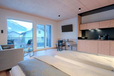 Simple Life Apartments Rauris - Balkon Apartment 7 / 1. Obergeschoss