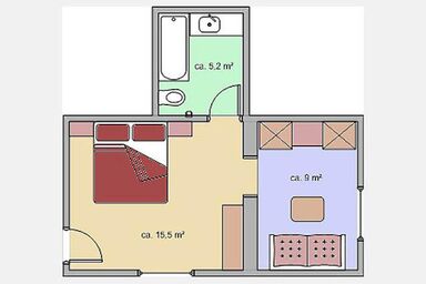 Roggal, Hotel - Karhorn 2