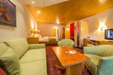 Landhotel Alpenhof - Zimmer Edelweiß mit Südbk./Infrarotkabine, 4-6 N.