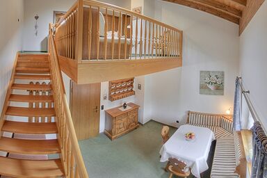 Steidlhof - Chiemgau Karte - Ferienwohnung 6 für 2 Personen auf zwei Etagen, 1 Schlafzimmer, 60 m²