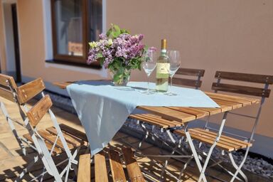 Ferienwohnung beim Binder - 5-Sterne Ferienwohnung 75qm im Erdgeschoss mit Bergblick von der eigenen Terrasse