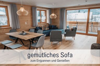 Ferienwohnungen Scholl - Wohnung 3 - aubergine - 2 Schlafz. - 90 qm- Sauna