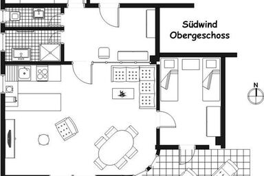 Eldorado - Ferienwohnungen & Suiten - 3-Raum Südwind