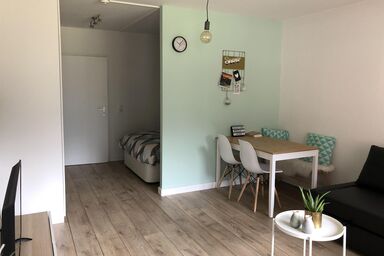 Ferienwohnung Laurijssen - Appartement Wohn-/Schlafraum, Dusche, WC