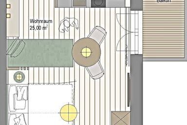 Gästehaus Busslehner - F1-Appartement 11