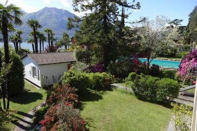 Eco-Casa Paradiso G, Schwimmbad, Garten und wunderschöne Seesicht, ruhig und sonnig Gelegen