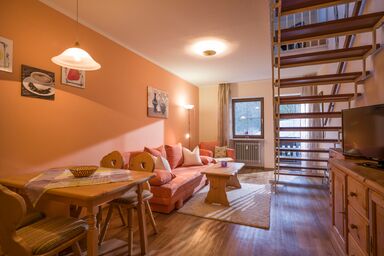 Ferienwohnanlage Bergschlößl - Maisonettewohnung Nr. 15, 48qm, 1 Schlafzimmer, Balkon