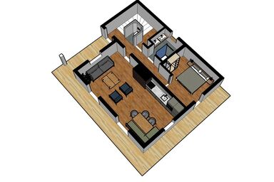 Haus Sepp - Appartement/Fewo, Dusche, WC, 4 oder mehr Schlafrä