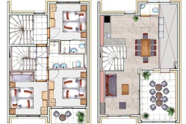 Bergparadies - Penthouse Standard mit 3 Schlafzimmer