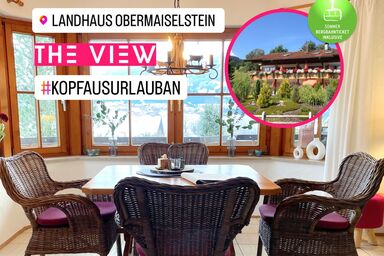 Landhaus Obermaiselstein "THE VIEW" - THE VIEW - Fewo Rubihorn