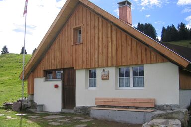 Chrüterhütte, (Flumserberg Tannenboden). Alphütte für 9 Personen