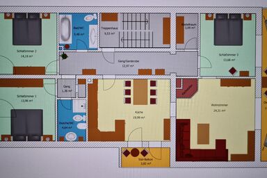 Ferienwohnung Graf Konrad - Ferienwohnung Rachel (110qm)