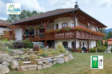 Am Postgarten - Ferienwohnung im Bayerischen Wald mit Garten und Wellnessdusche