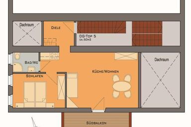 Kasperhof Appartments Innsbruck - Apartment Top 5 "Zirbennest"