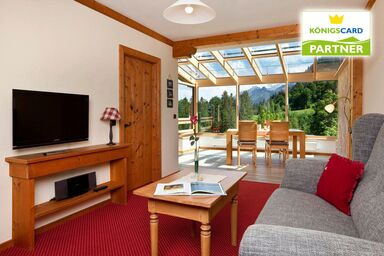 Ferienwohnung 180-Grad, Chalet Edelweiss, Pfronten im Allgäu, KönigsCard