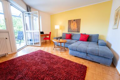 Ferienwohnungen Tivoli - Appartement Nr. 26, 62qm, Bad mit Wanne, Wohn/ Schlafraum, Balkon