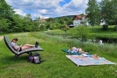 Ferienwohnung Grenzenblick - Ferienwohnung Grenzenblick mit Balkon