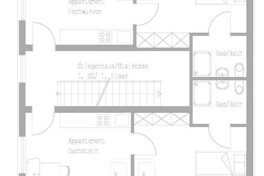 Haus Beutle - Appartement Hochwurzen